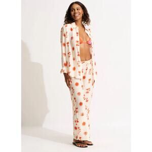 Seafolly La Palma Silk Pant - Tamarillo NWT